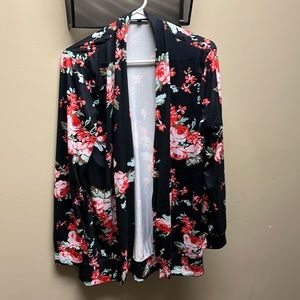 Floral cardigan